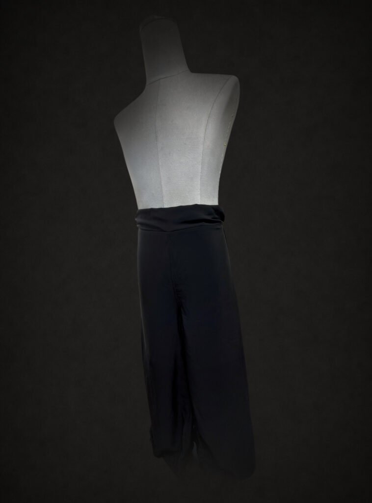 Obsidian Draped Trousers